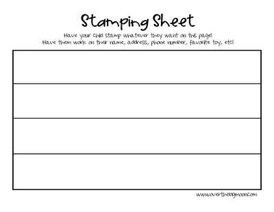 stampingsheet