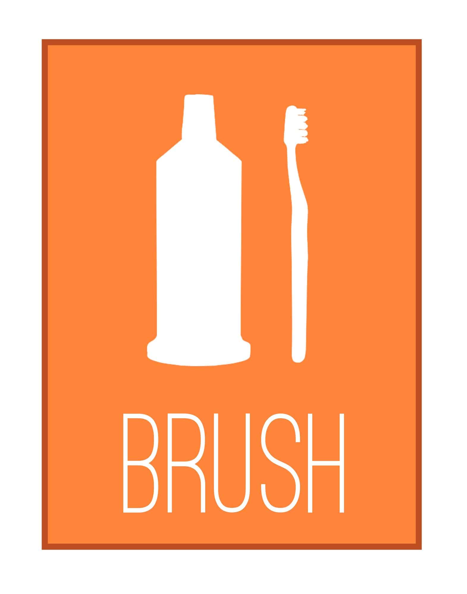 Bathroom Printables Over The Big Moon