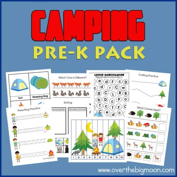 Camping-PreK-Pack
