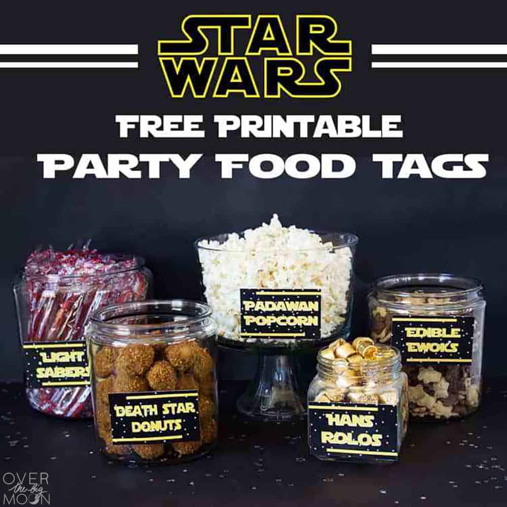 May the 4th Be with You Star Wars Food Free Printables Over The Big