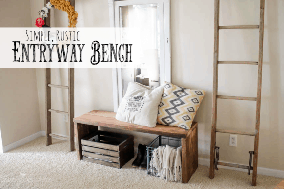 Building this bench couldn't be more simple and the end result is awesome!