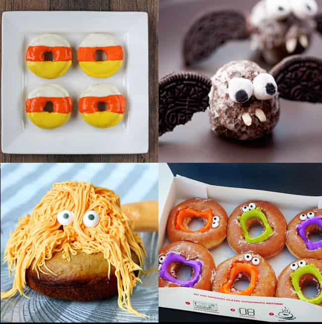 Halloween Donut Treat Ideas - Over The Big Moon