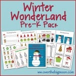 Winter Wonderland PreK Pack | Over the Big Moon