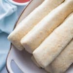 Super Easy Homemade Breadsticks -- make these in under an hour! From overthebigmoon.com!
