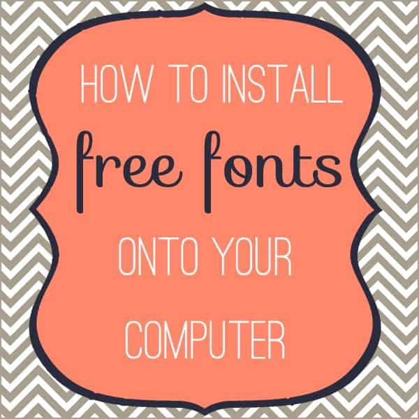 free cricut fonts