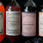 Free Printable Harry Potter Drink Labels - perfect for any Harry Potter for Halloween Party | www.overthebigmoon.com