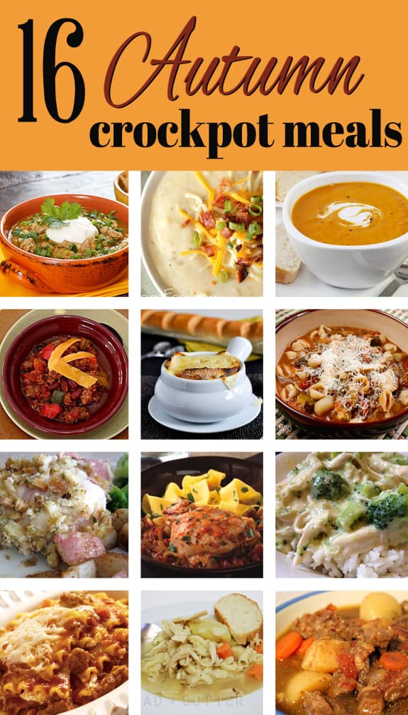 16 Autumn Crockpot Recipes