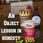 An Object Lesson in Honesty for Kids from www.overthebigmoon.com!