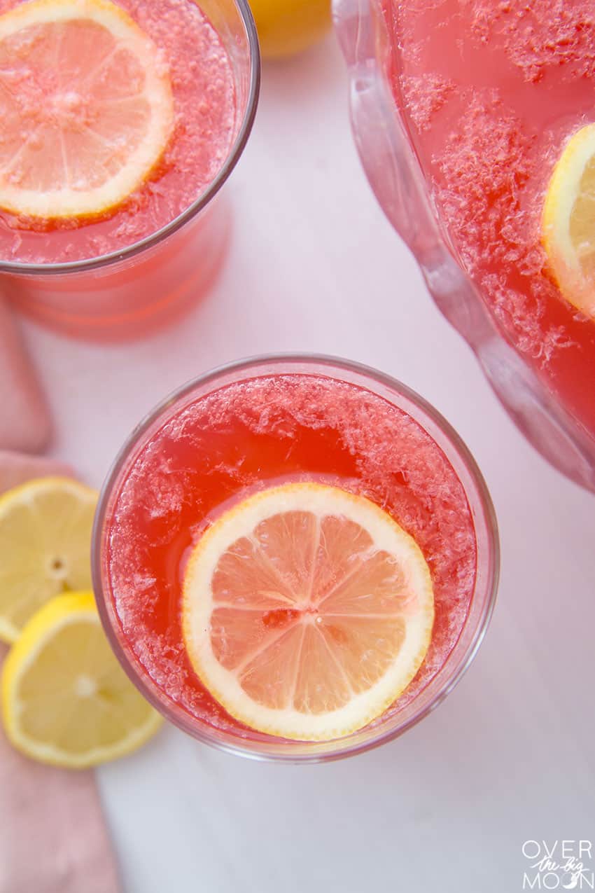 Our Reflection: Pink Lemonade Sparkling Fruit Punch