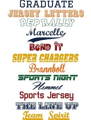 free fonts over the big moon sports fonts