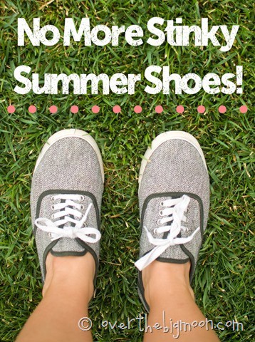 No More Stinky Summer Shoes