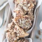Homemade Almond Roca and Coconut Toffee Recipes that are perfect for the Holidays! From overthebigmoon.com!