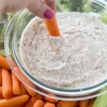 The easiest and yummiest Vegetable Dip! We'll never use another recipe again!