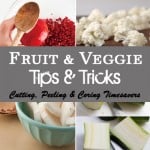 Fruit and Veggie Trips and Tricks - all the trips on coring, peeling and cutting! From www.overthebigmoon.cojm!