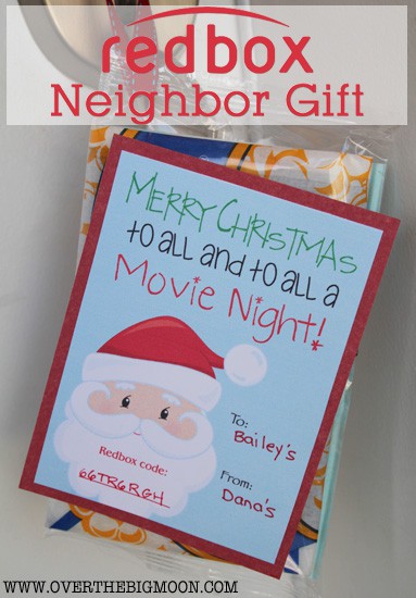 Cheap Neighbor Gift Idea Redbox From Www Overthebigmoon Com
