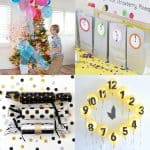 New Year's Eve Activities for Kids - games, crafts, printables and more! From overthebigmoon.com!