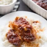 Easy 4 ingredient French Chicken! From overthebigmoon.com!