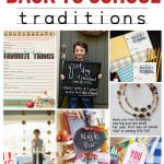 Back to School Traditions - all these ideas are so fun to help make Back to School extra special for your family! From www.overthebigmoon.com!