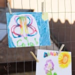 Salt Painting - such a fun activity that kids love!! From www.overthebigmoon.com!