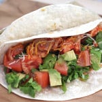 Sloppy Chicken Tacos | Over the Big Moon - A chicken taco with a tomato sauce, with seasonings that make it soooo tasty!!