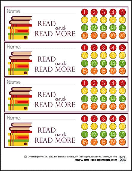 Printable Reading Punch Cards Templates Printable Ar Punch Cards