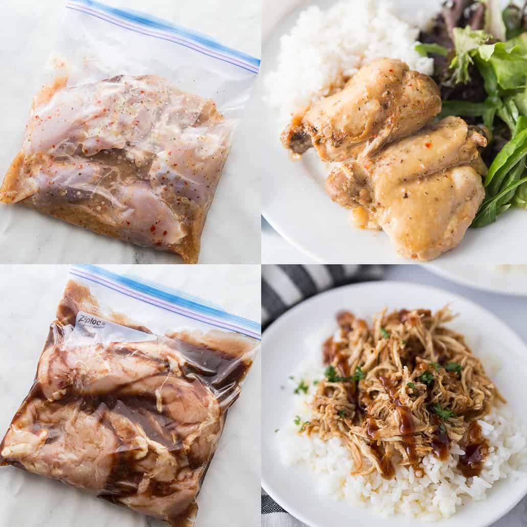 Super Fast Chicken Freezer Meals - Over the Big Moon