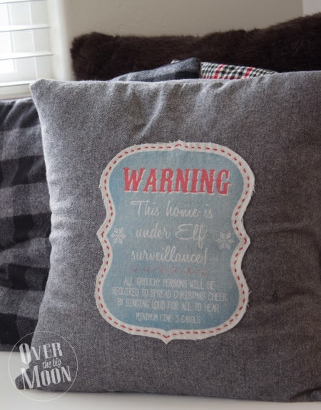 Elf Printable & Pillow DIY