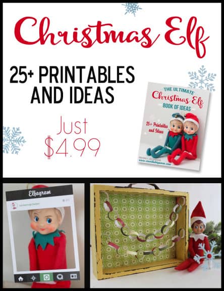 Ready for some help this Elf Season? Then you need the Ultimate Christmas Elf Book of Ideas - 25+ Printables and Ideas for just $4.99!!