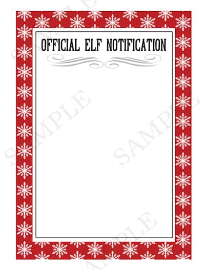 the ultimate christmas elf book of ideas and printables elf on the shelf letter printable