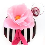 Crepe Paper Heart Napkin Ring