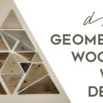 DIY Geometric Wooden Wall Decor