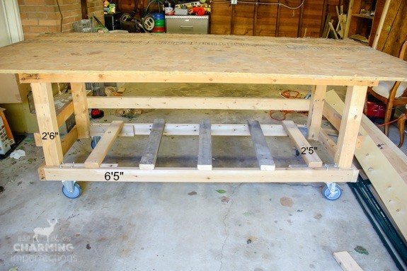 How to Build a Workbench for DIY Projects - Over The Big Moon
