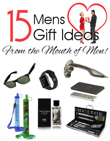 15 Mens Gift Idea (from the mouth of MEN) - 2016 edition! - Over The ...