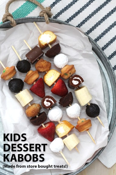 Kids Dessert Kabob
