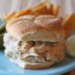Slow Cooker Chicken Sandwich - only 3 ingredients!