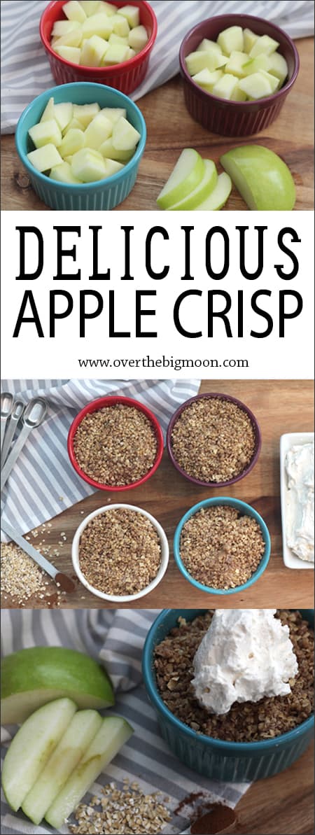 Delicious Apple Crisp - Over The Big Moon