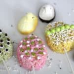 Easter Peeps Rice Crispy Treats | www.overthebigmoon.com