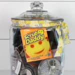 Super fun Kitchen Essentials Gift in a Jar Idea from www.overthebigmoon.com!