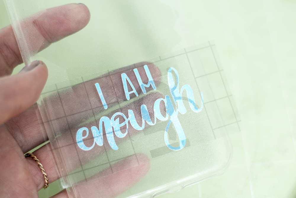 How to Make a Cricut Phone Case with Vinyl - Hey, Let's Make Stuff