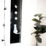 These DIY halloween window clings are so simple and minimal. They're perfect for any home's halloween decor and all you need is your Cricut!