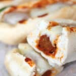 Easy Italian Meatball Sandwiches - these make an easy dinner that the whole family will love in about 25 minutes! From www.overthebigmoon.com