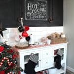Hot Cocoa Bar - perfect for a cold winter party! From www.overthebigmoon.com