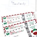 Disneyland Christmas Tickets - the perfect way to gift Disney to your family! From overthebigmoon.com!