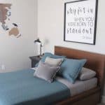 A simple kids room refresh that is easy and can be done on a budget! From overthebigmoon.com!