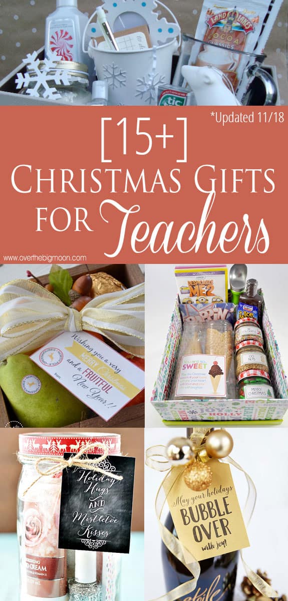 15 Easy Christmas Gifts For Teachers Over The Big Moon