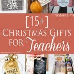 Teacher Gift Ideas for all Budgets! An idea for everyone! From overthebigmoon.com!