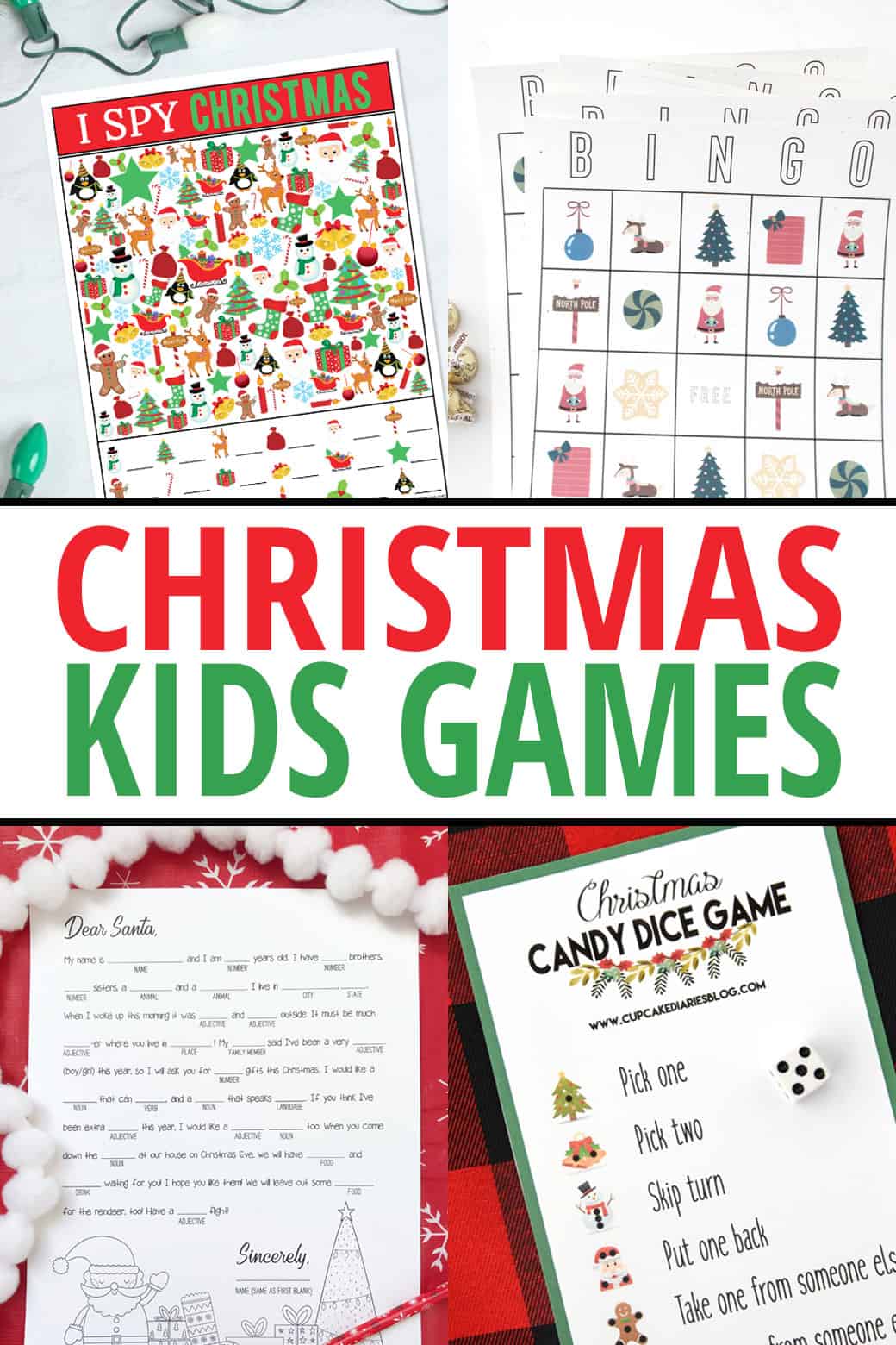 AREA BUDAYA Christmas I Spy Printable Game Over The Big Moon