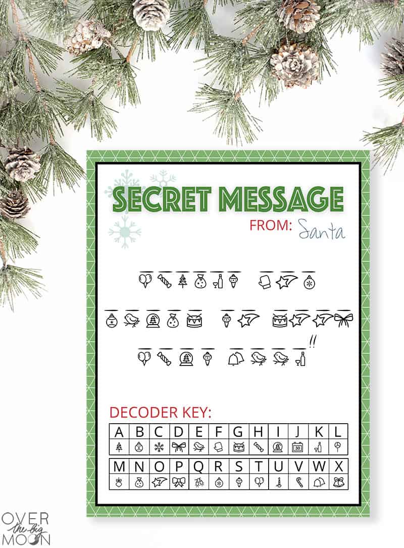 secret-message-from-santa-printable-message-from-santa-xmas-messages-secret-messages