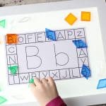 Alphabet Learning Cards on Lightbox!