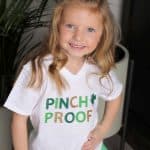 Fun Pinch Proof Shirt made using the Cricut Maker!